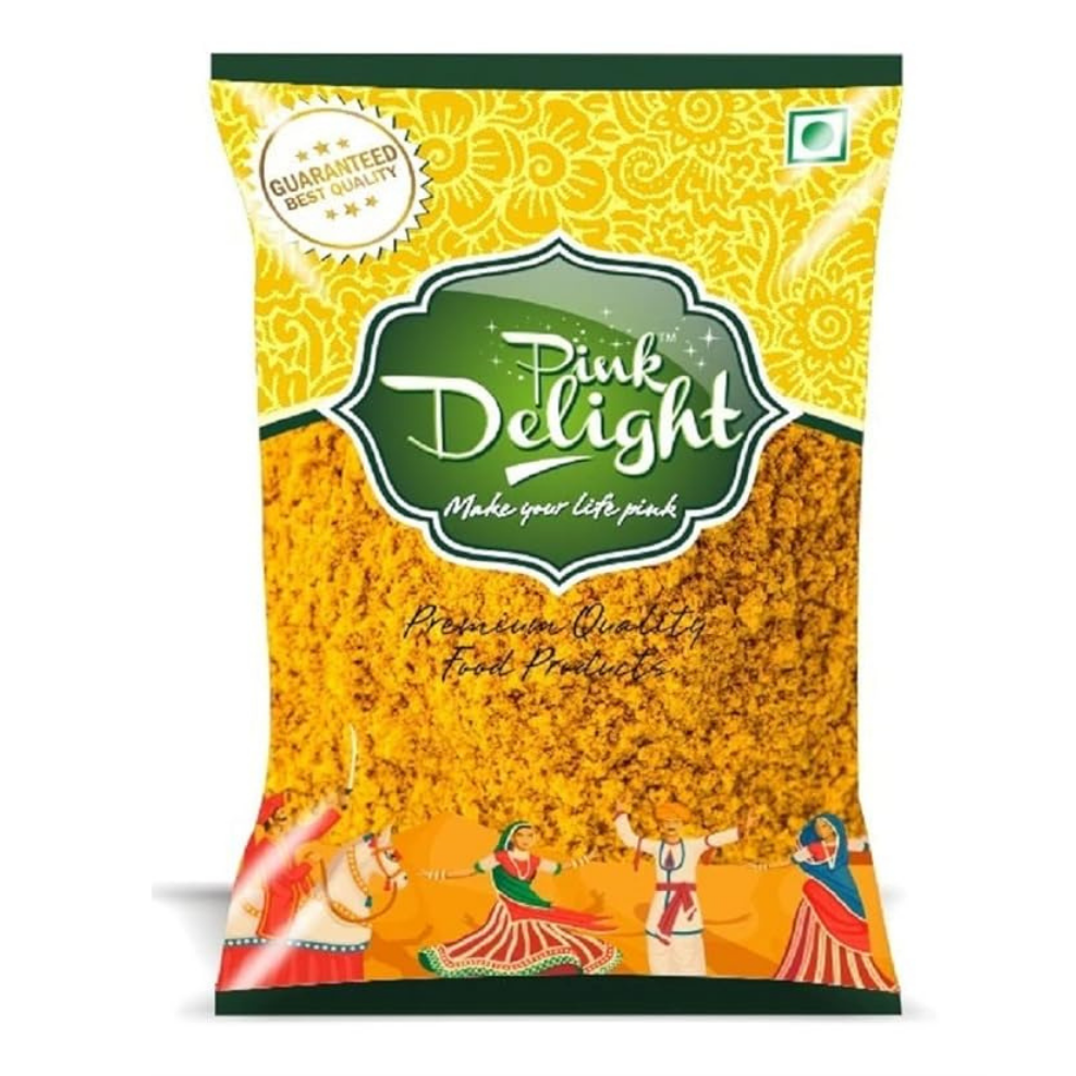 Pink Delight Premium Lakadong Turmeric Powder | Lakadong Haldi | No Artificial Color | No Preservatives | No Artificial Flavor | 500 Gm pack