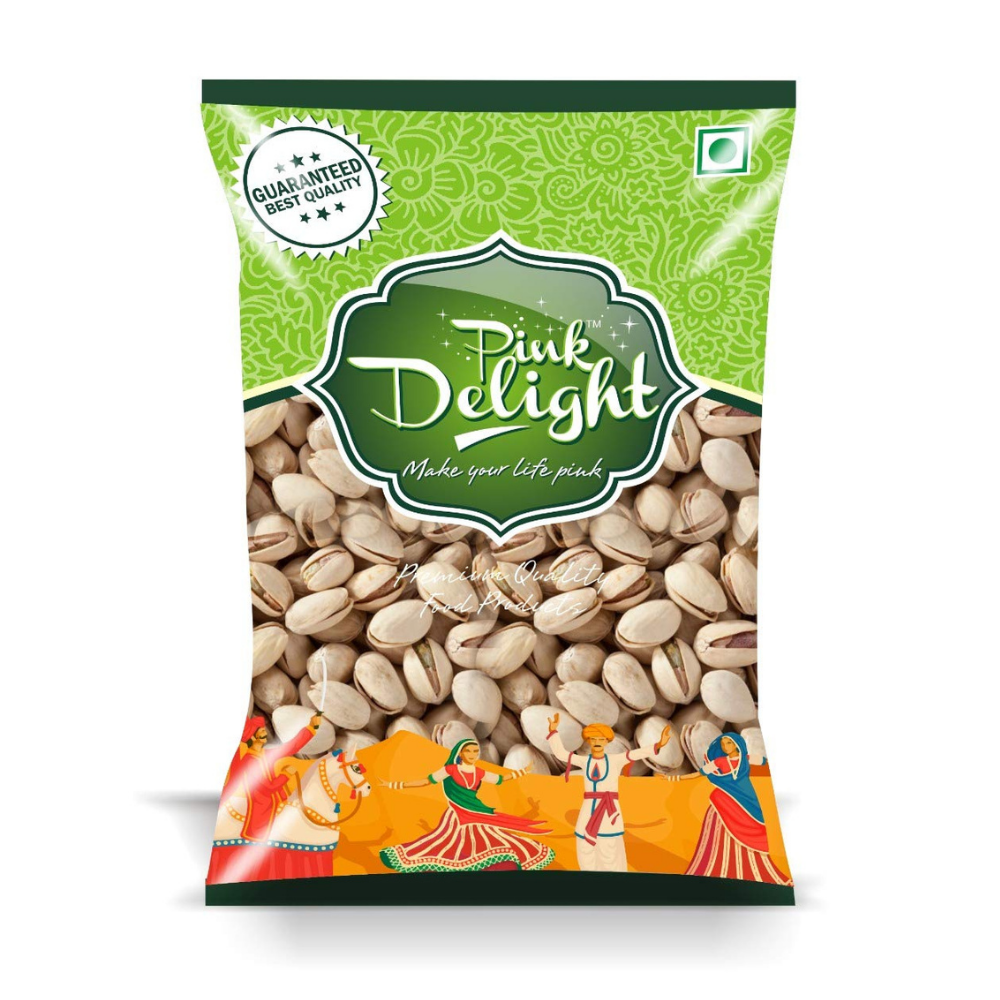 Pink Delight Premium California Roasted & Salted Pistachios 250 g| Pista Dry Fruit| Tasty & Healthy| High in Protein & Dietary Fiber | Gluten Free & Low Calorie Nuts