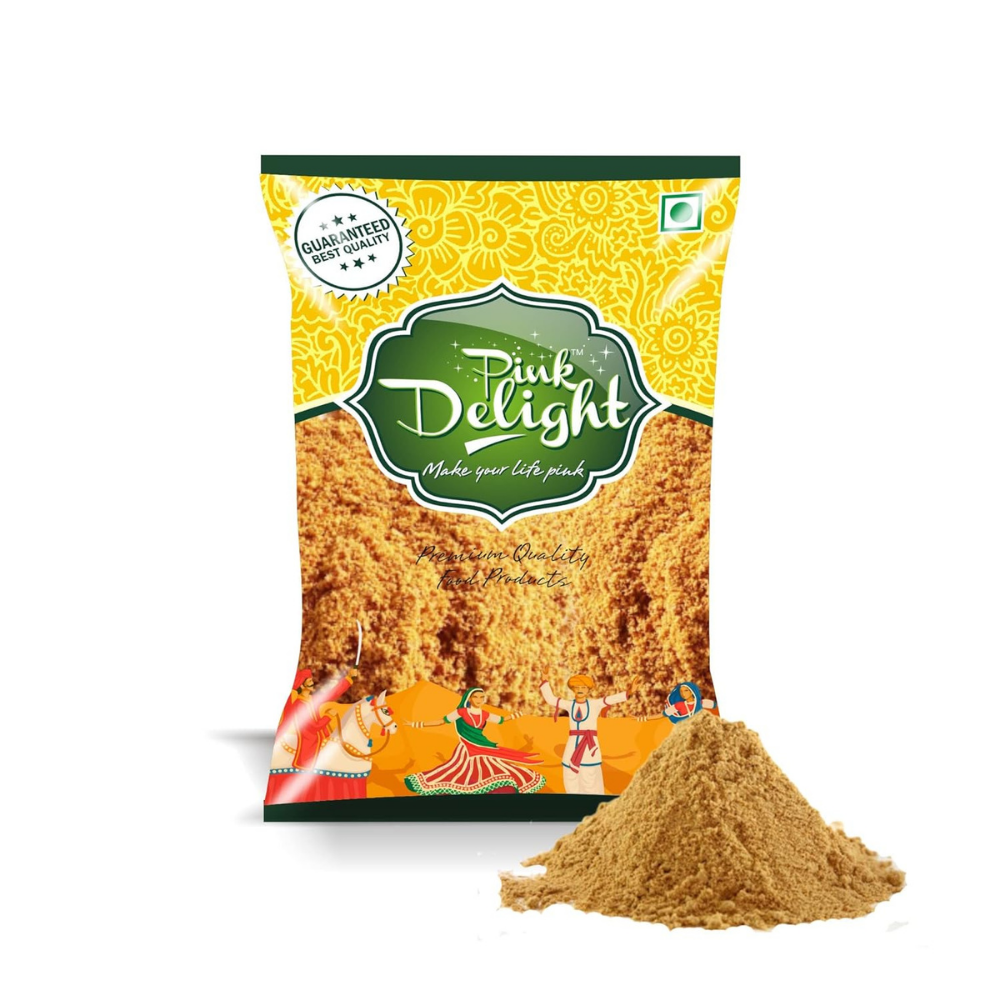 Pink Delight Premium Dry Mango Powder | Amchoor Powder | Naturally Processed | No Artificial Color | No Artificial Flavor | No Preservaties | 200 Gm Pack