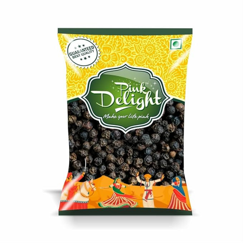 PINK DELIGHT Black Pepper/Kali MIRCH 100GM