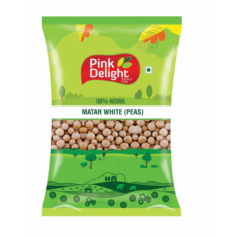 Pink Delight White Matar (Peas), 1kg