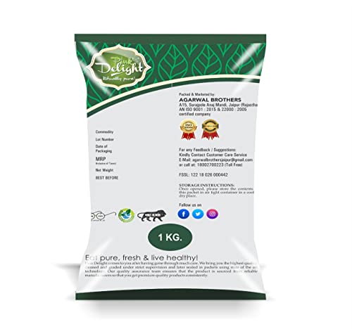 Pink Delight Meetha Makhana/Fox Nuts/Lotus Seeds (For Prasad Use), 1kg