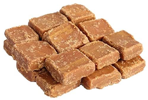 Natural Healthy Organic Brown Gur | Brown Jaggery | No Artificial Color | No Preservatives | No Artificial Flavor | Made In U.P. (2 Kg Pack)